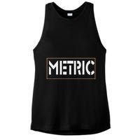 Metric Funny Band Ladies PosiCharge Tri-Blend Wicking Tank