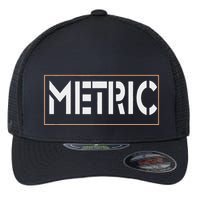 Metric Funny Band Flexfit Unipanel Trucker Cap