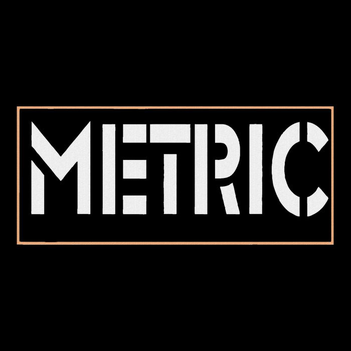 Metric Funny Band Flexfit Unipanel Trucker Cap