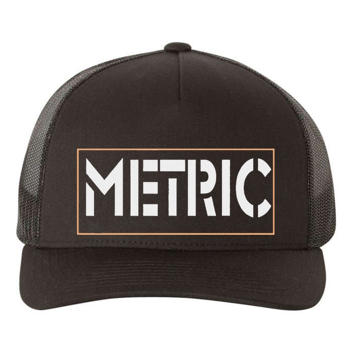 Metric Funny Band Yupoong Adult 5-Panel Trucker Hat