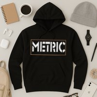 Metric Funny Band Hoodie
