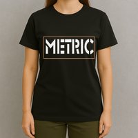 Metric Funny Band T-Shirt
