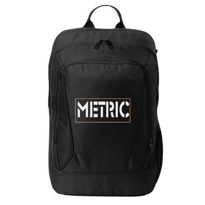 Metric Funny Band City Backpack