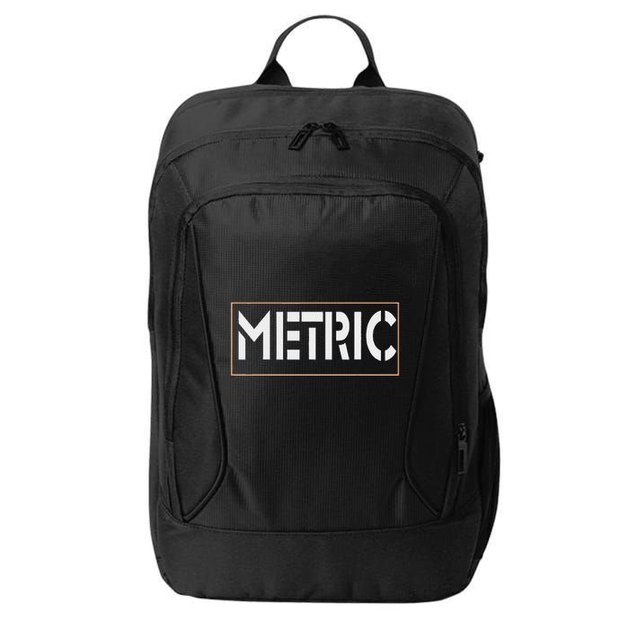 Metric Funny Band City Backpack