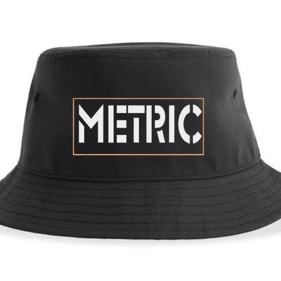 Metric Funny Band Sustainable Bucket Hat