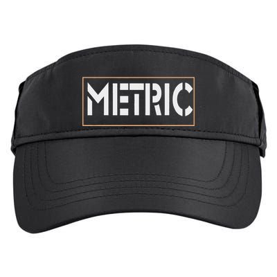 Metric Funny Band Adult Drive Performance Visor