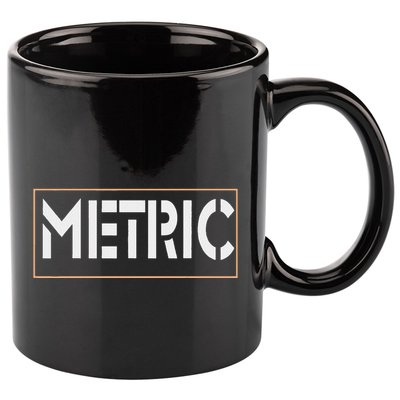 Metric Funny Band 11oz C Handle Ceramic Mug