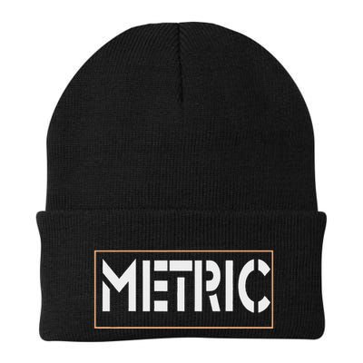 Metric Funny Band Beanie