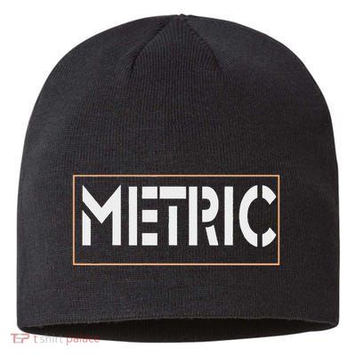 Metric Funny Band Sustainable Beanie