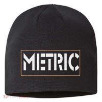 Metric Funny Band Sustainable Beanie