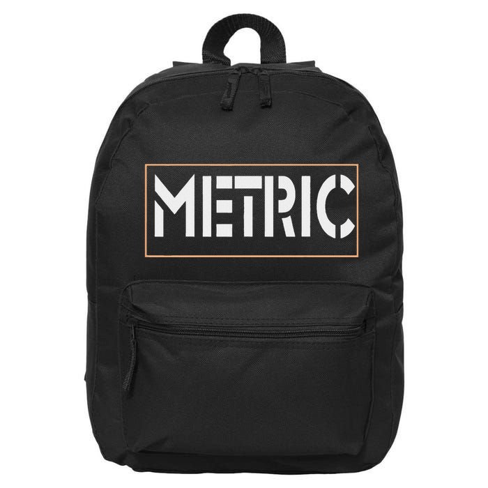 Metric Funny Band 16 in Basic Backpack