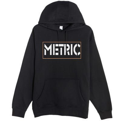 Metric Funny Band Premium Pullover Hoodie