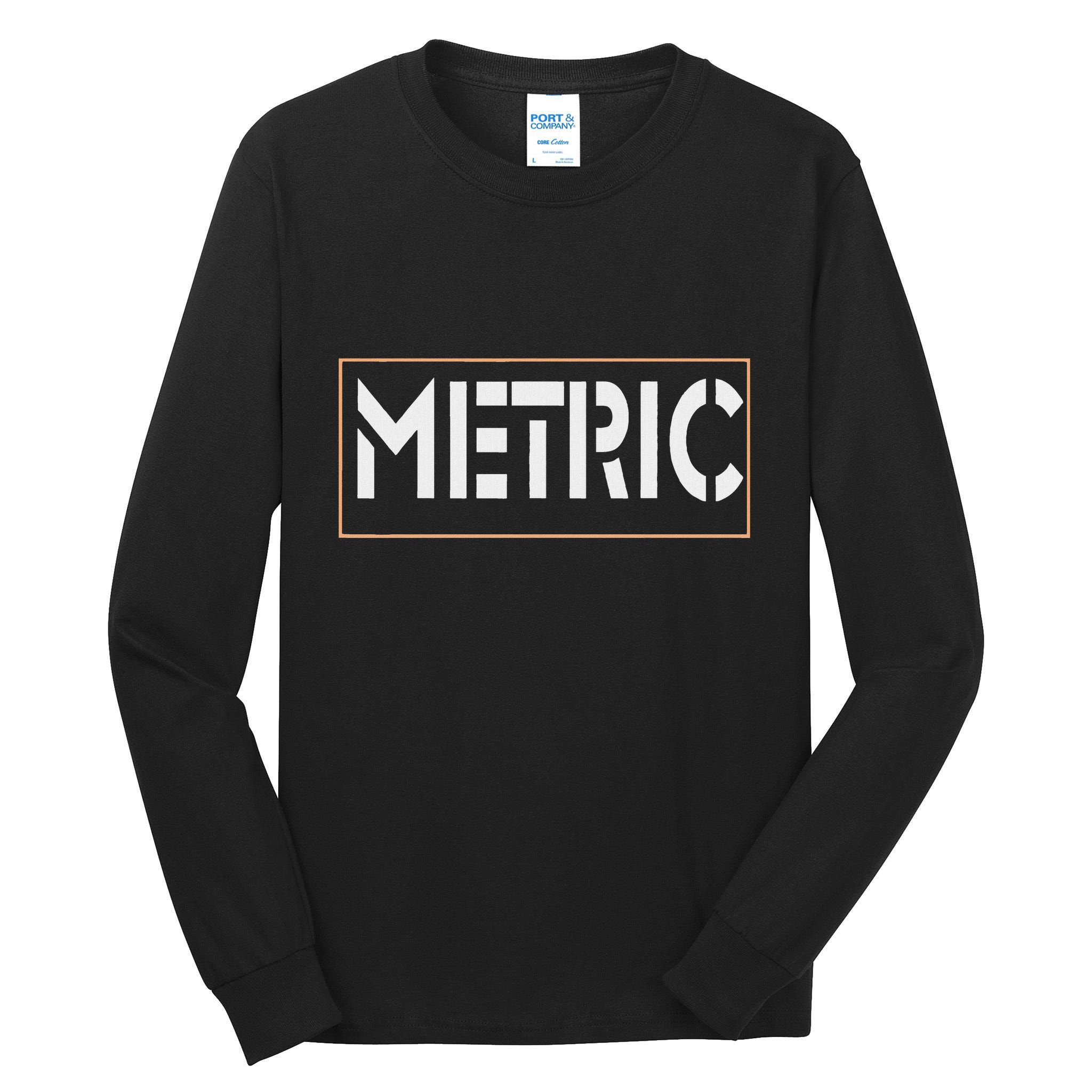 Metric Funny Band Tall Long Sleeve T-Shirt