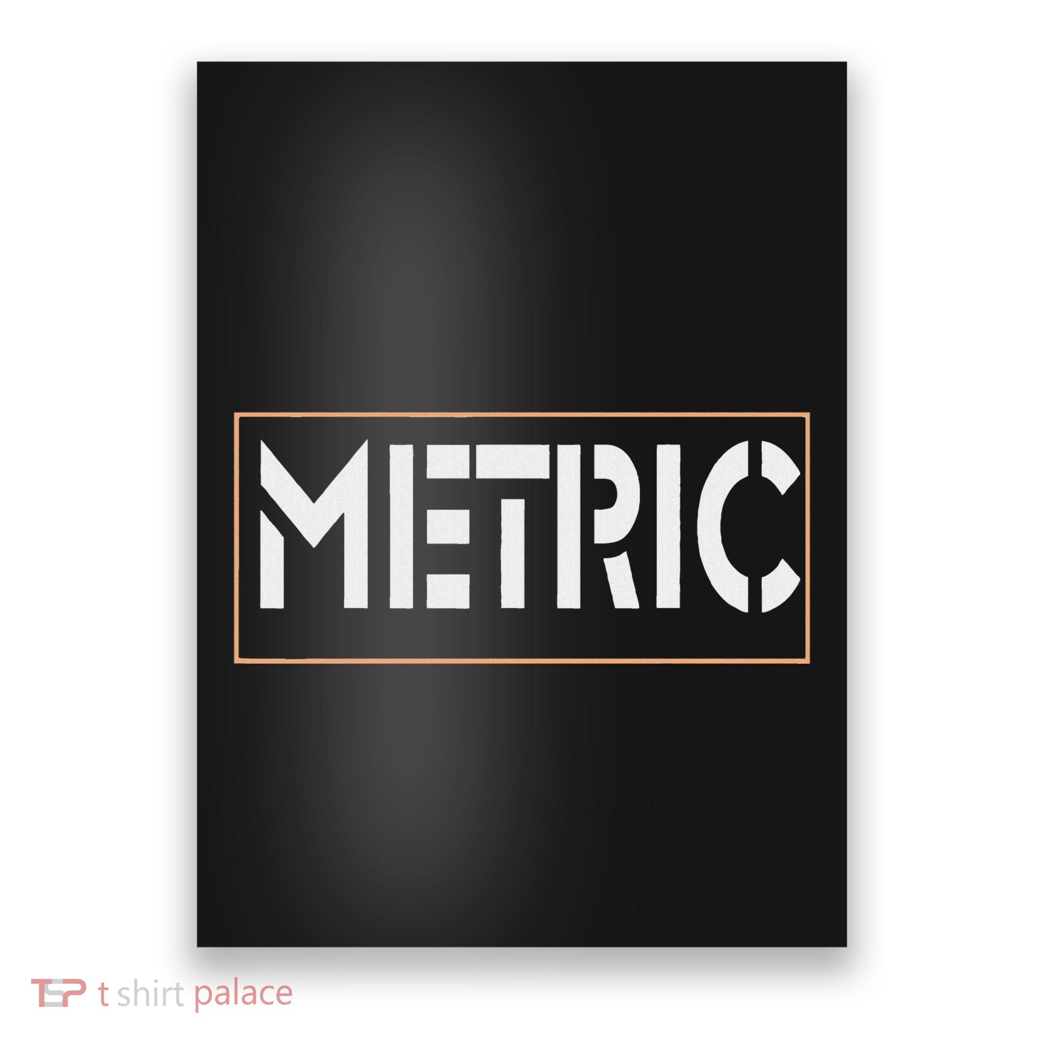 Metric Funny Band Poster