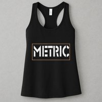 Metric Funny Band Womens Tank Top