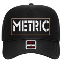 Metric Funny Band Trucker Hat