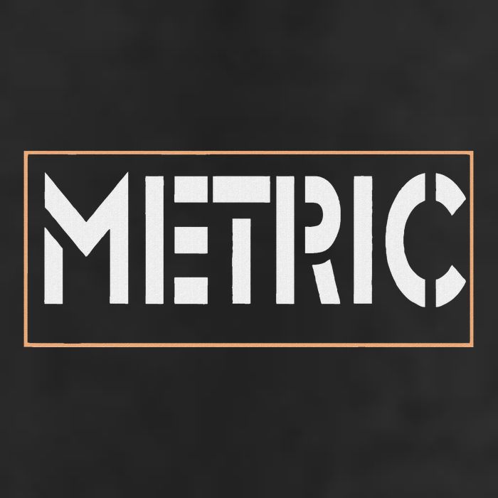 Metric Funny Band Trucker Hat