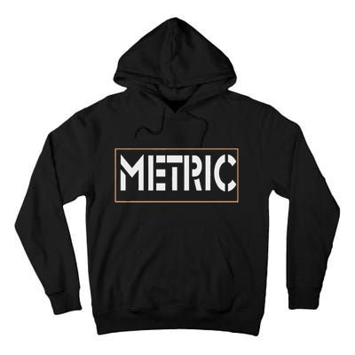 Metric Funny Band Tall Hoodie