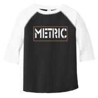 Metric Funny Band Toddler Fine Jersey T-Shirt