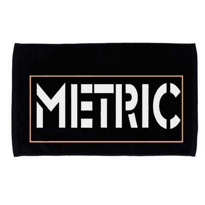 Metric Funny Band Microfiber Hand Towel