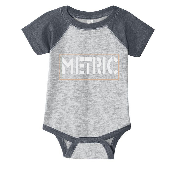 Metric Funny Band Infant Baby Jersey Bodysuit