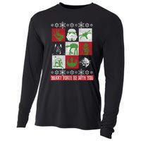 Merry Force Be With You Christmas Long Sleeve Long Sleeve Cooling Performance Long Sleeve Crew