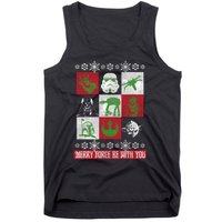 Merry Force Be With You Christmas Long Sleeve Long Sleeve Tank Top