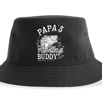 My Fishing Buddies Call Me Papa Father's Day Sustainable Bucket Hat