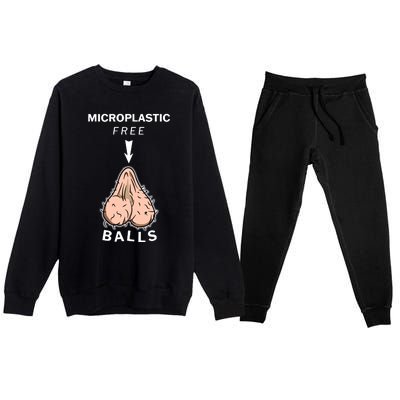 Microplastic Free Balls Premium Crewneck Sweatsuit Set