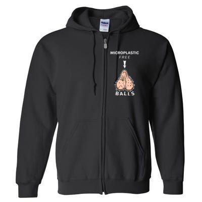 Microplastic Free Balls Full Zip Hoodie