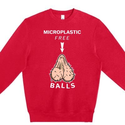 Microplastic Free Balls Premium Crewneck Sweatshirt