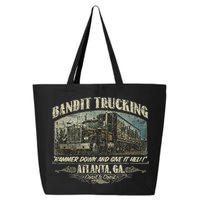 Men Funny Bandit Trucking 1977 Family Distressed 25L Jumbo Tote