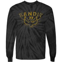 Men Funny Bandit 1977 Family Distressed Tie-Dye Long Sleeve Shirt