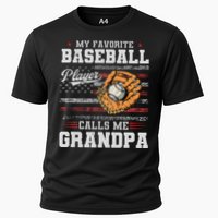 My Favorite Baseball Player Calls Me Grandpa Cooling Performance Crew T-Shirt