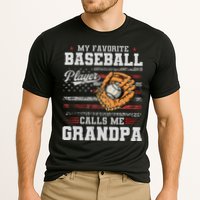 My Favorite Baseball Player Calls Me Grandpa Cooling Performance Crew T-Shirt