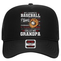 My Favorite Baseball Player Calls Me Grandpa Hat