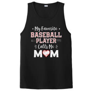 My Favorite Baseball Player Calls Me Mom Mom Baseball PosiCharge Competitor Tank