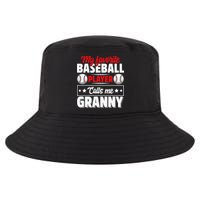 My Favorite Baseball Player Calls Me Granny Mother's Day Cool Comfort Performance Bucket Hat