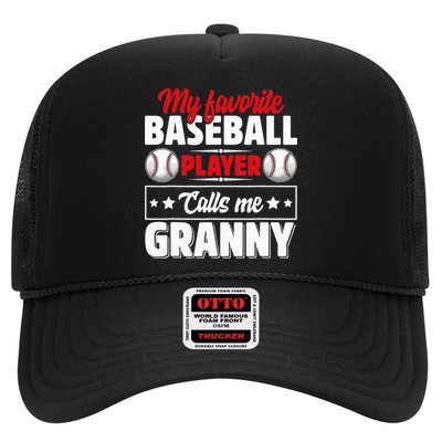 My Favorite Baseball Player Calls Me Granny Mother's Day Hat