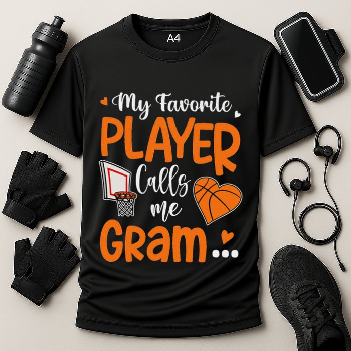 My Favorite Basketball Player Calls Me Gram Performance Shirt