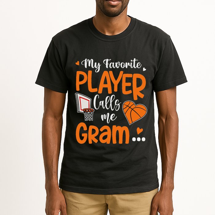 My Favorite Basketball Player Calls Me Gram Tall T-Shirt