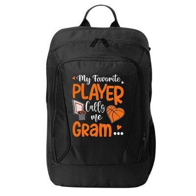 My Favorite Basketball Player Calls Me Gram City Backpack