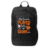 My Favorite Basketball Player Calls Me Gram City Backpack