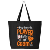 My Favorite Basketball Player Calls Me Gram 25L Jumbo Tote