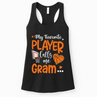 My Favorite Basketball Player Calls Me Gram Womens Tank Top