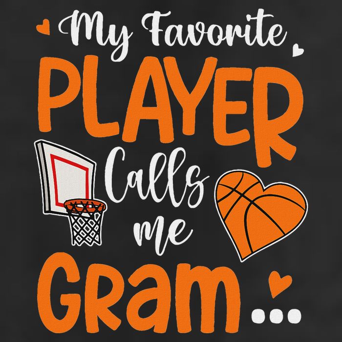 My Favorite Basketball Player Calls Me Gram Trucker Hat