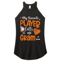 My Favorite Basketball Player Calls Me Gram Women's Perfect Tri Rocker Tank