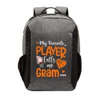 My Favorite Basketball Player Calls Me Gram Vector Backpack