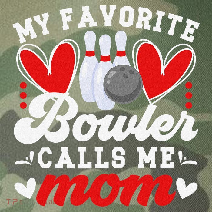 My Favorite Bowler Calls Me Mom Of A Bowler Mama Bowling Mom Legacy Tie Dye Trucker Hat