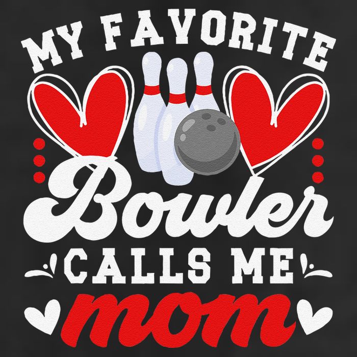 My Favorite Bowler Calls Me Mom Of A Bowler Mama Bowling Mom Adult Drive Performance Visor
